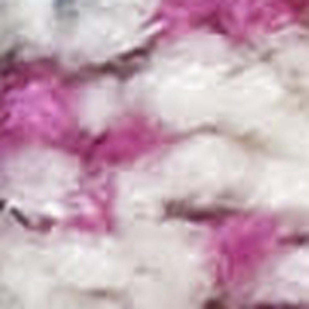 10' Light Gray And Pink Medallion Runner Rug