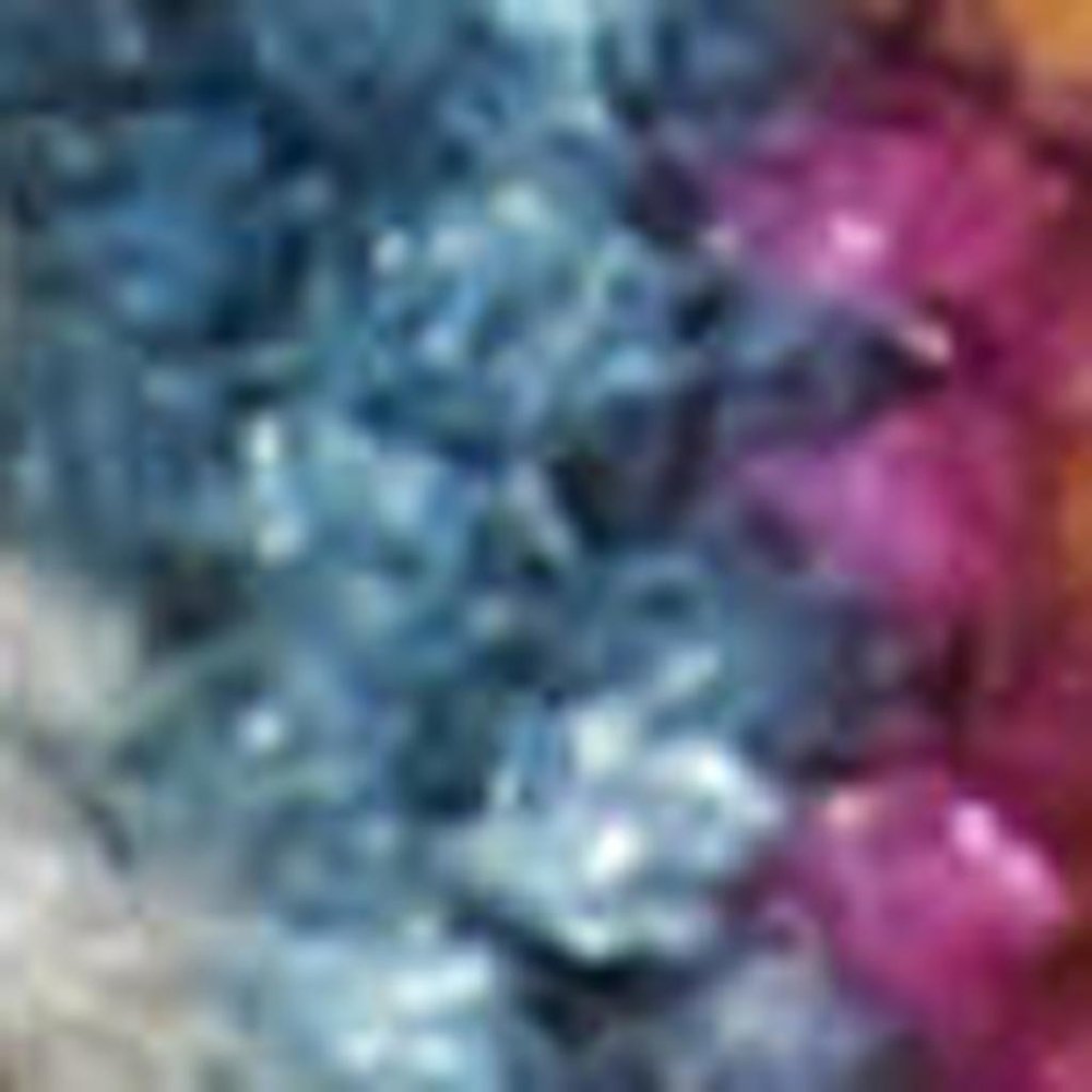 6' Teal And Ivory Medallion Distressed Runner Rug