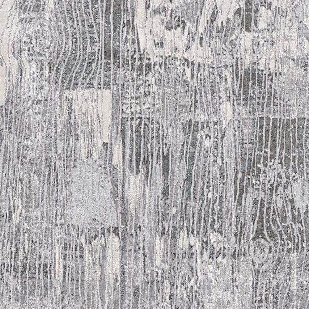 6' X 9' Blue Abstract Power Loom Area Rug