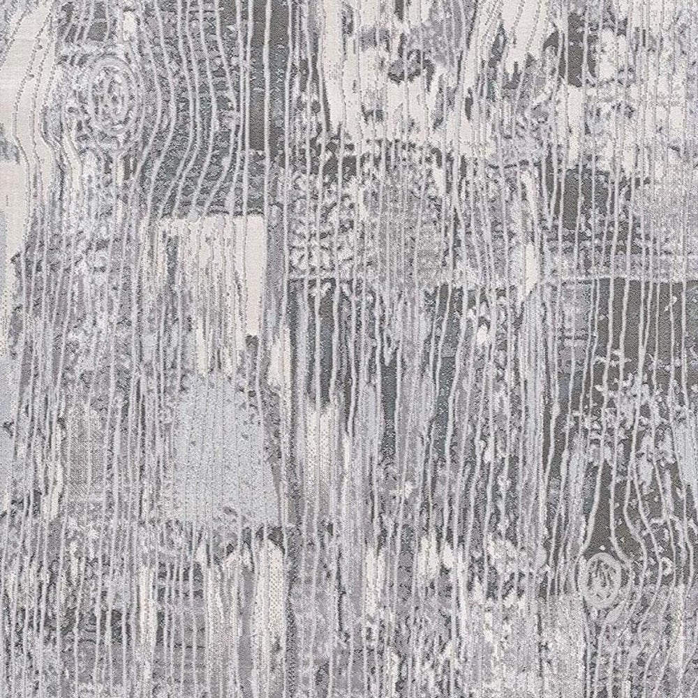 6' X 9' Blue Abstract Power Loom Area Rug