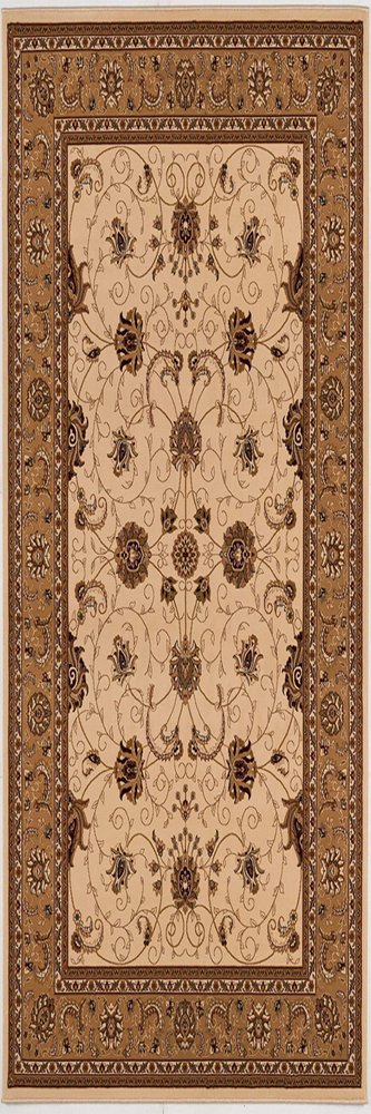 4' X 6' Beige And Ivory Oriental Area Rug