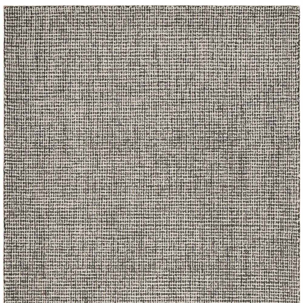 9' X 12' Brown Detailed Weave Area Rug