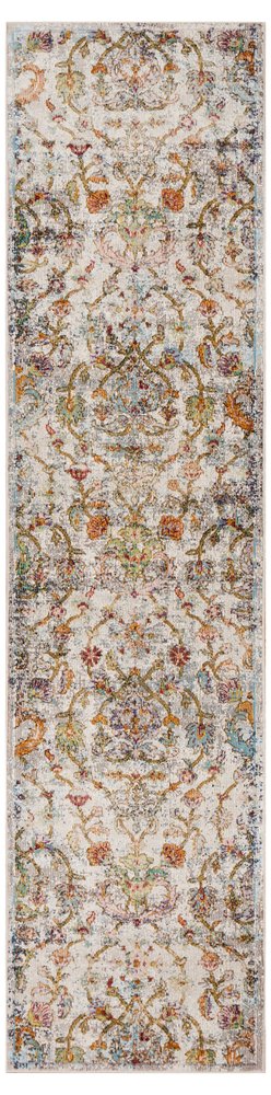 9' X 12' Beige Abstract Garden Area Rug