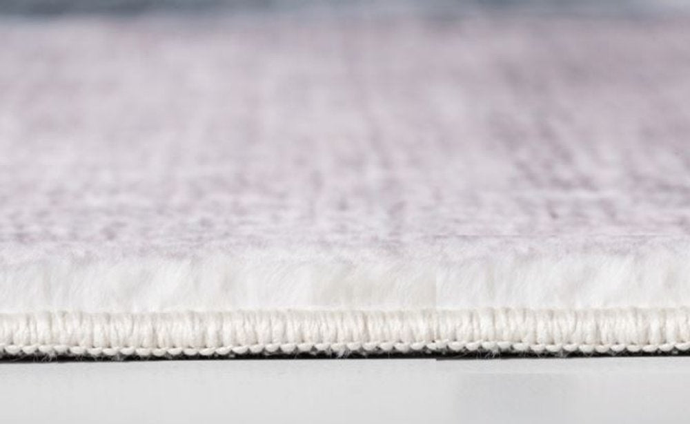 6' X 9' Sand Ivory And Black Abstract Area Rug