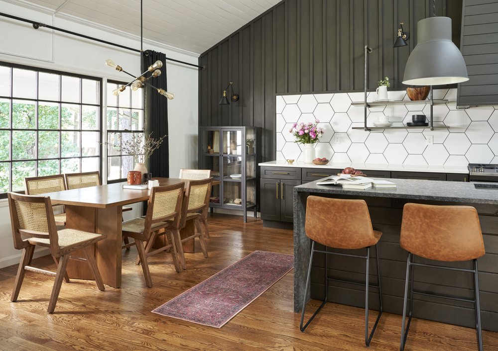 2' X 6' Brick Oriental Power Loom Distressed Washable Runner Rug