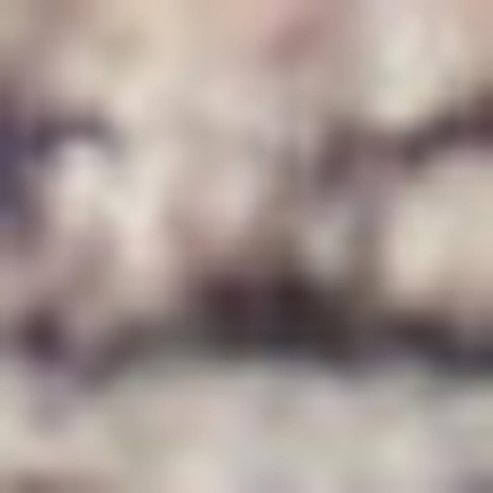 5' X 7' Ivory Latte Oriental Power Loom Distressed Washable Area Rug