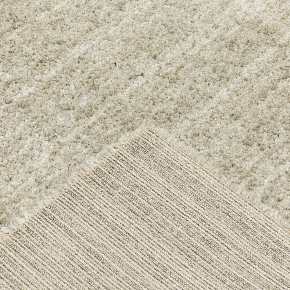 10' X 13' Grey Shag Power Loom Stain Resistant Area Rug