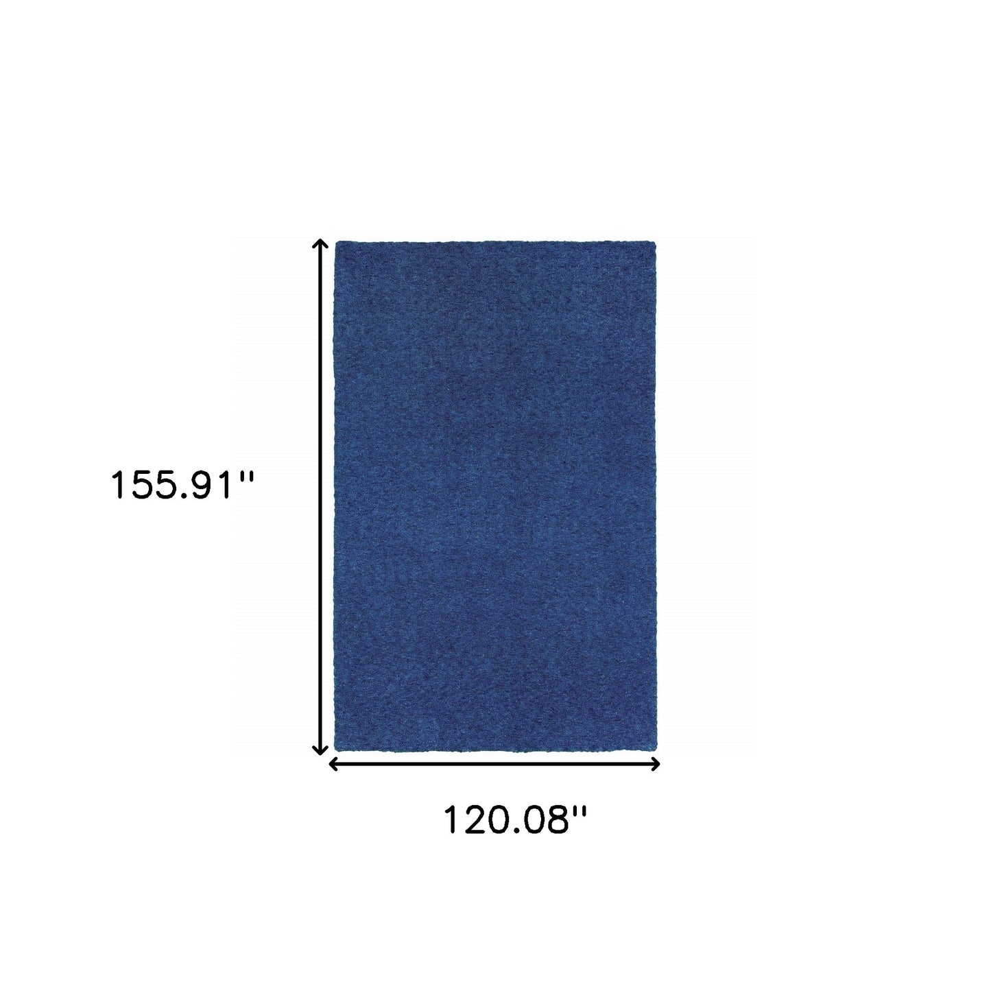 10' X 13' Olive Green Shag Tufted Handmade Stain Resistant Area Rug