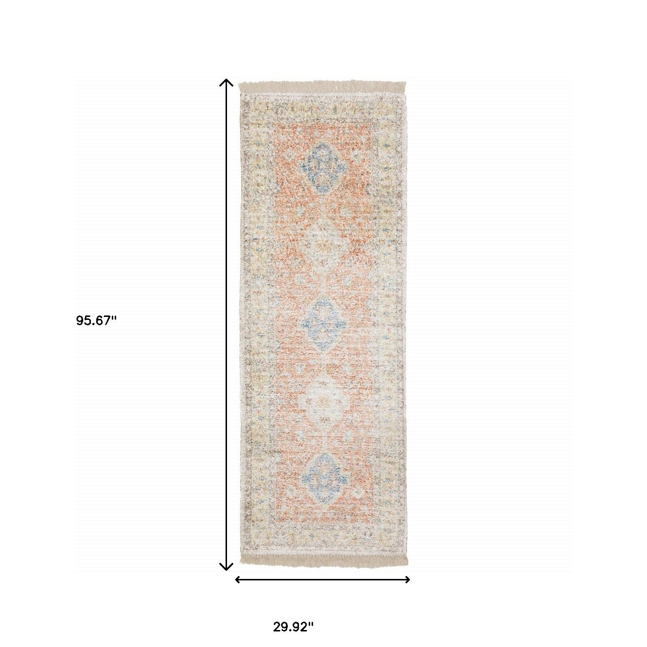 10' X 13' Beige And Charcoal Oriental Hand Loomed Stain Resistant Area Rug With Fringe