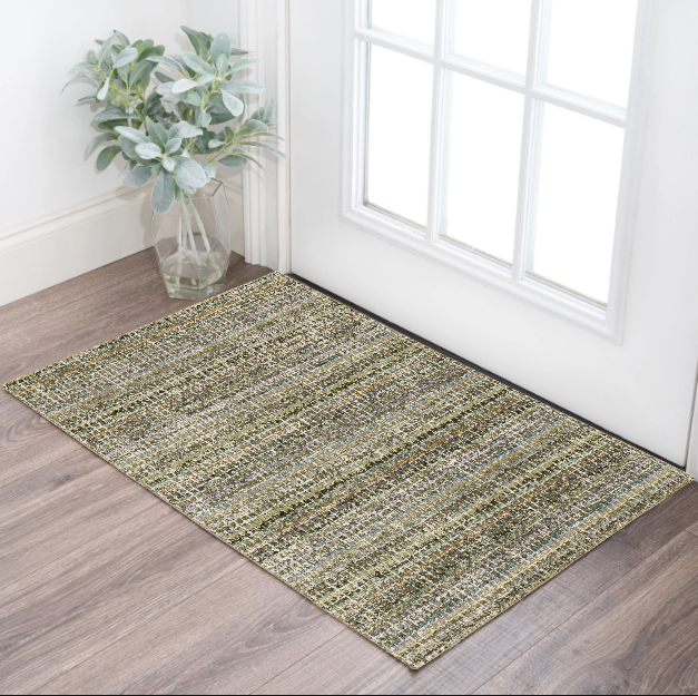 10' X 13' Gray and Ivory Abstract Power Loom Area Rug