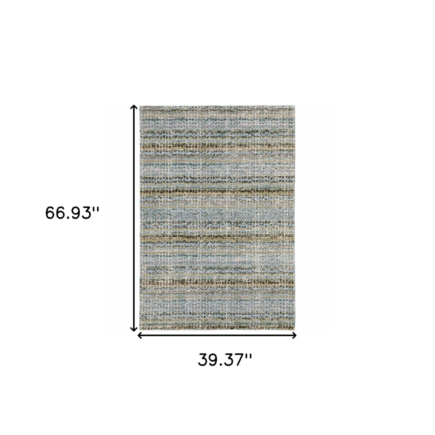 10' X 13' Gray and Ivory Abstract Power Loom Area Rug