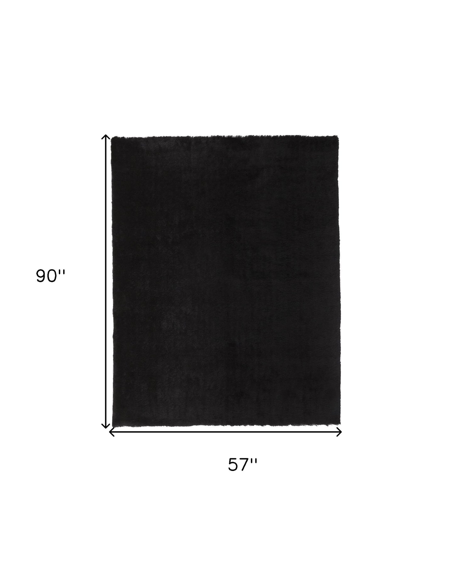 2' X 3' Pink Shag Tufted Handmade Area Rug