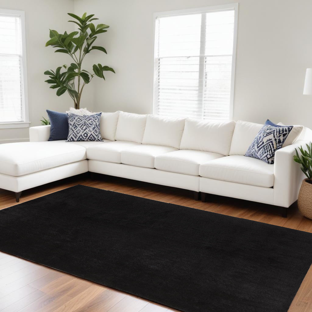 2' X 3' Pink Shag Tufted Handmade Area Rug