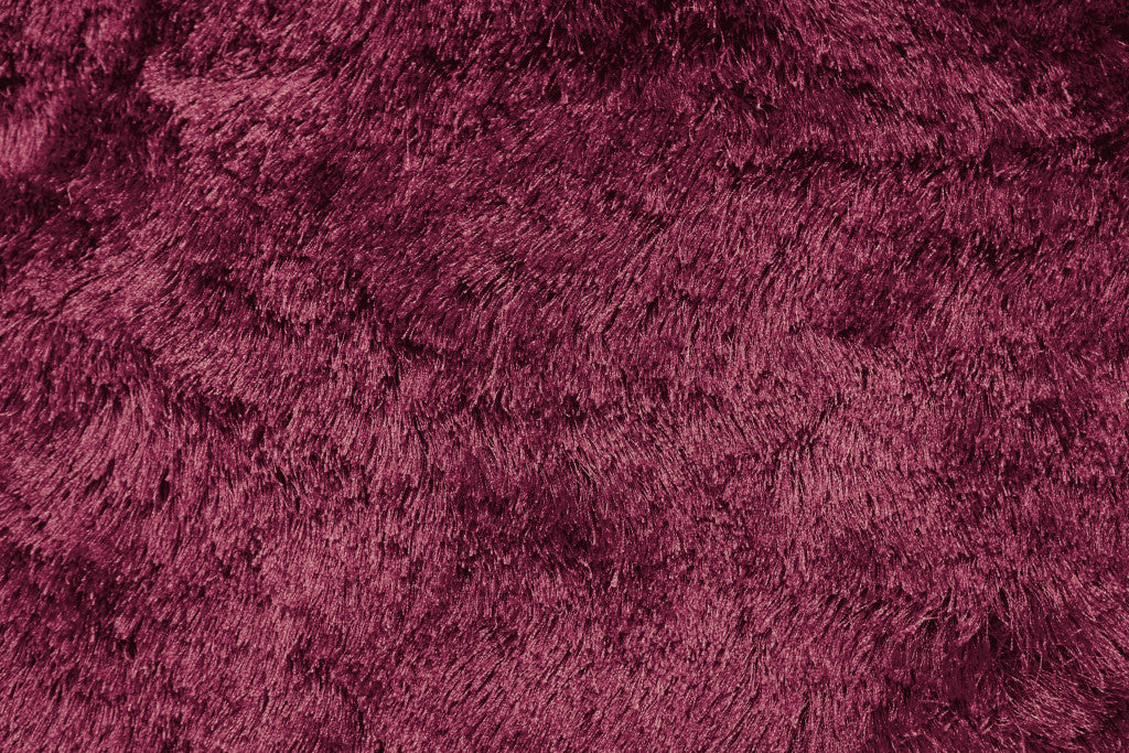 2' X 3' Pink Shag Tufted Handmade Area Rug