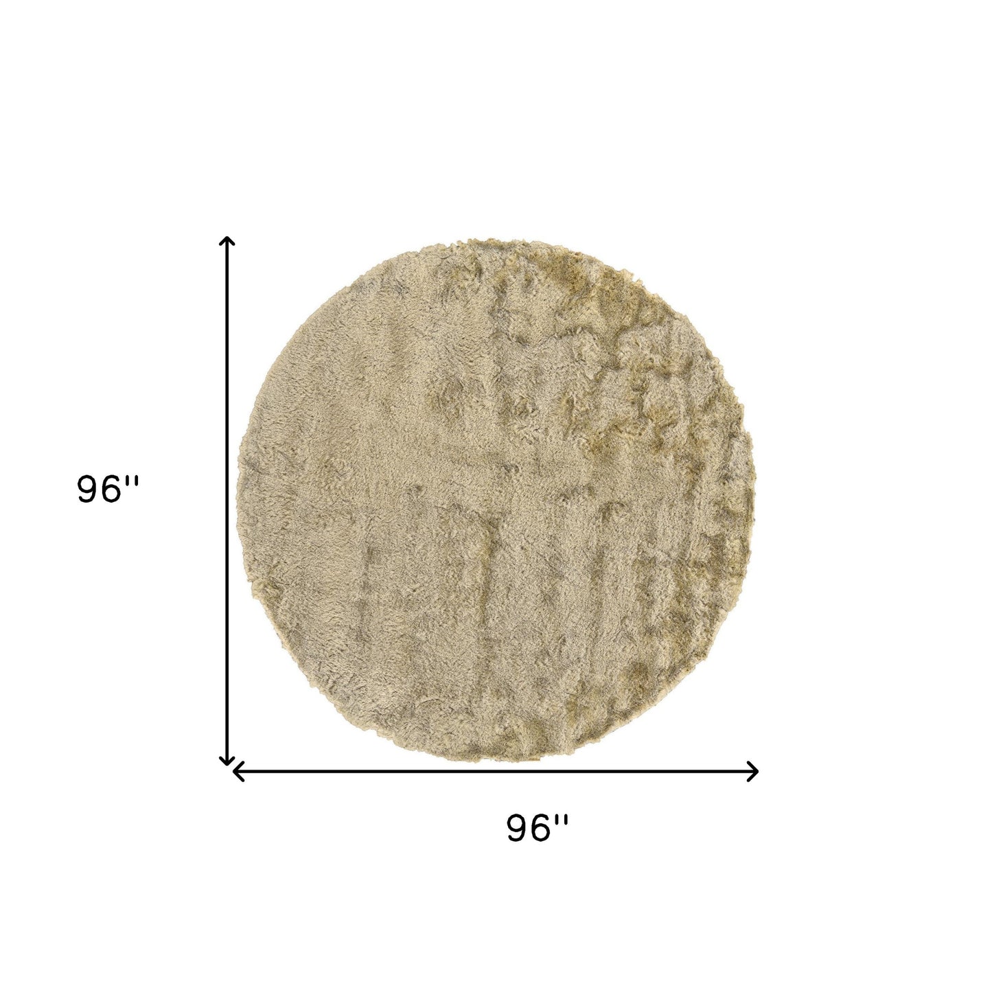 2' X 3' Pink Shag Tufted Handmade Area Rug