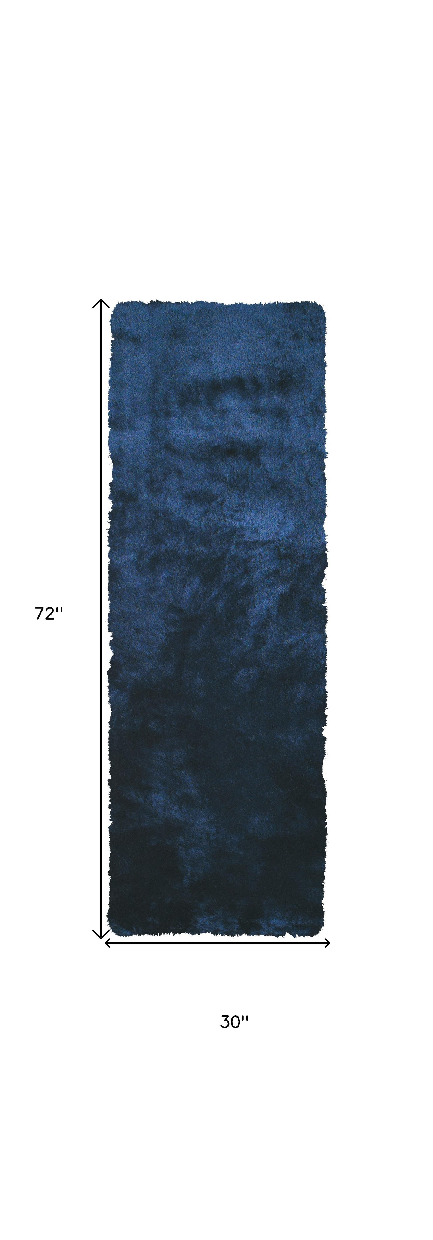 2' X 3' Pink Shag Tufted Handmade Area Rug