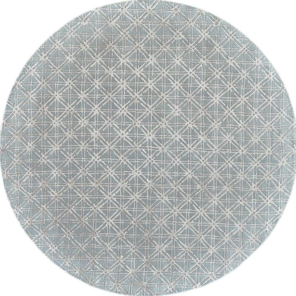 8' X 11' Taupe Ivory And Tan Wool Abstract Tufted Handmade Area Rug