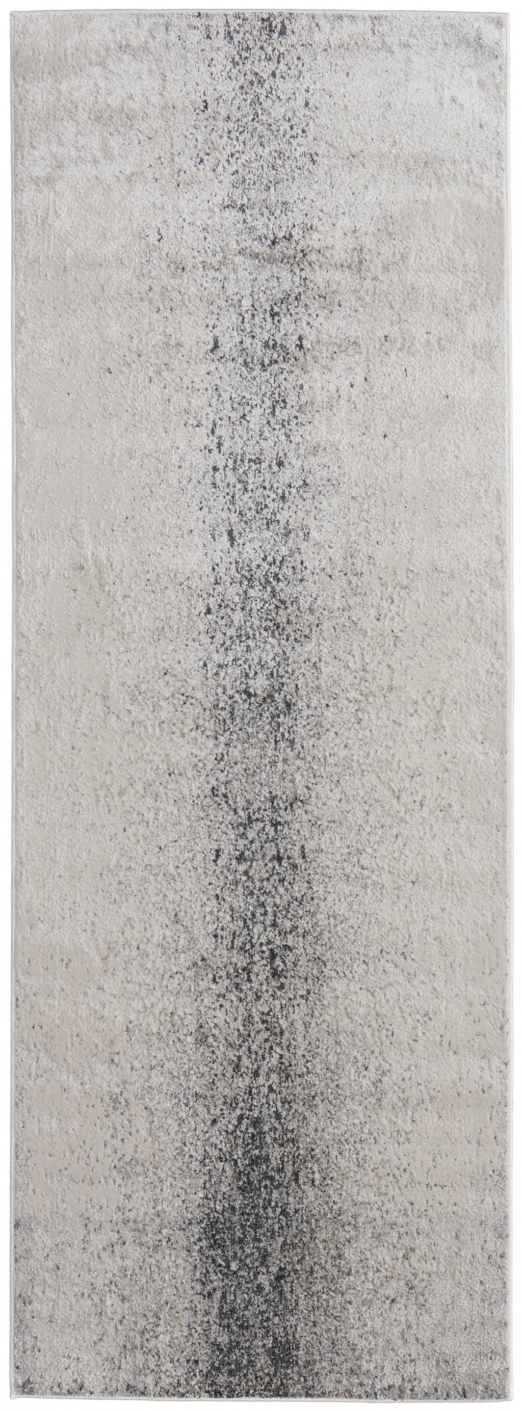10' X 13' Ivory And Blue Abstract Power Loom Area Rug