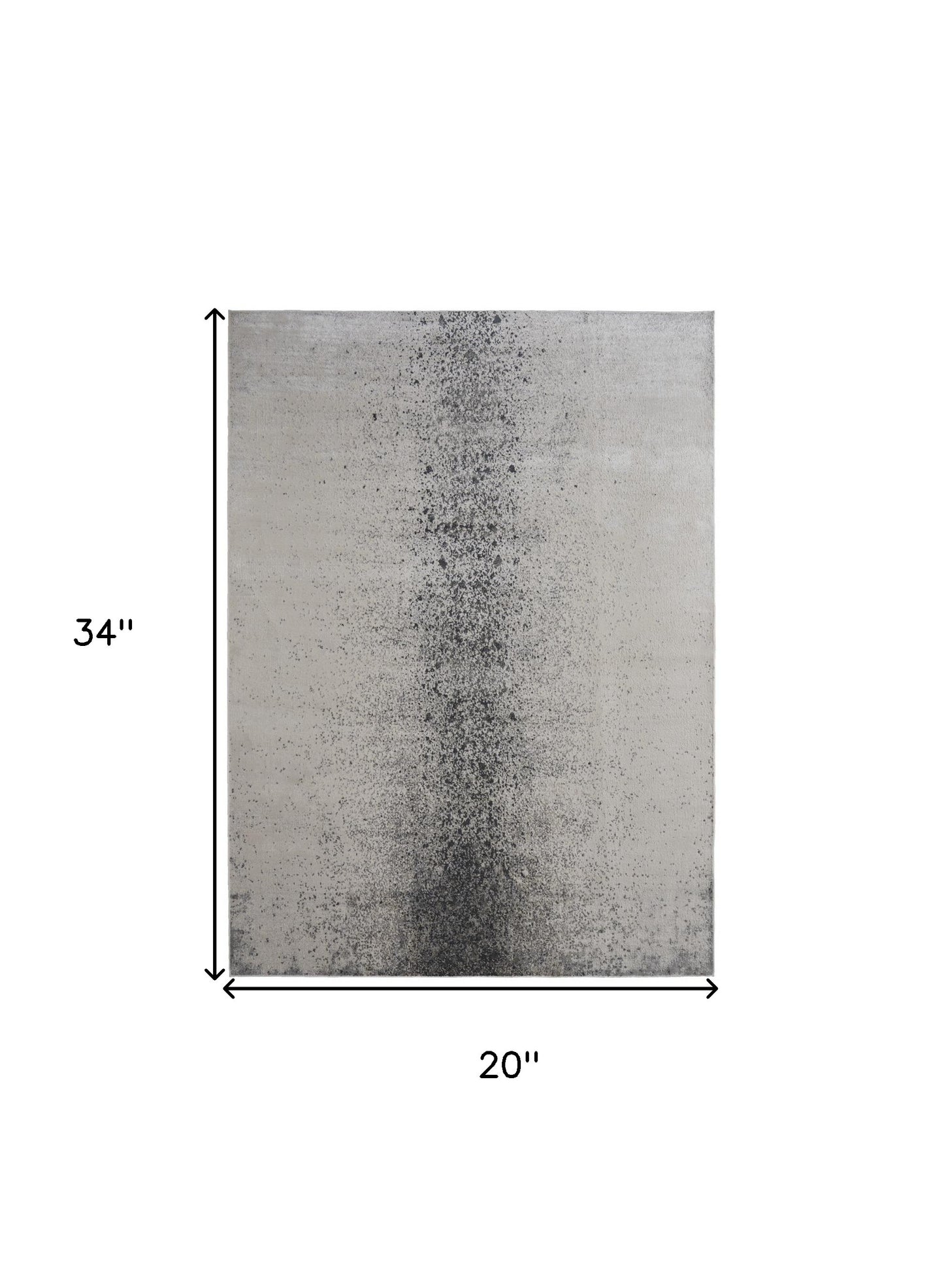 10' X 13' Ivory And Blue Abstract Power Loom Area Rug