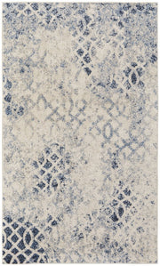 Ivory/Blue