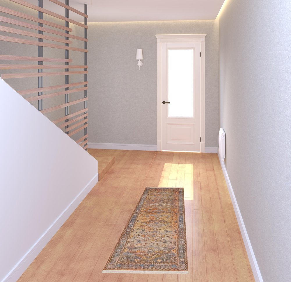 2' X 3' Brown Southwestern Area Rug