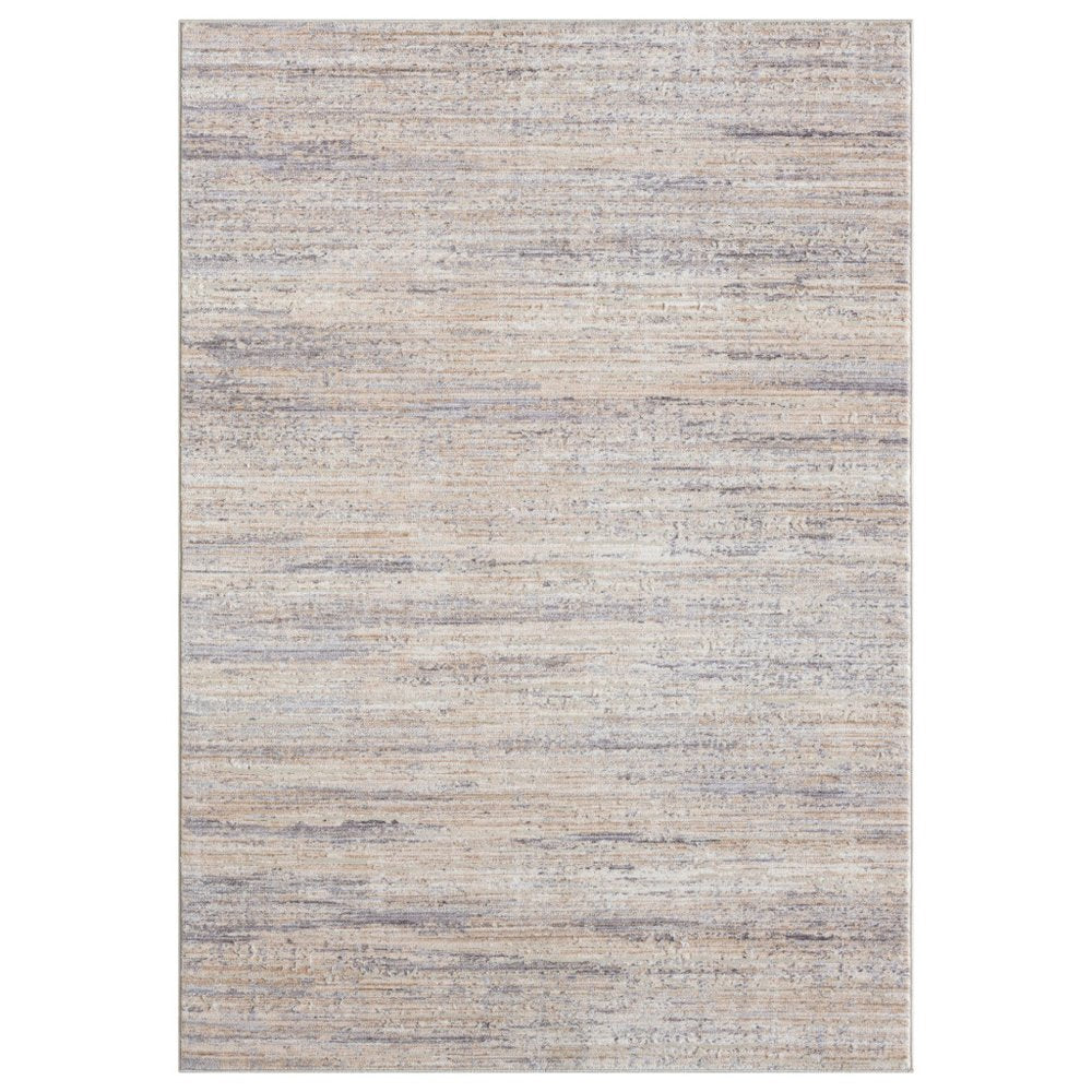 4' X 6' Gray Floral Area Rug