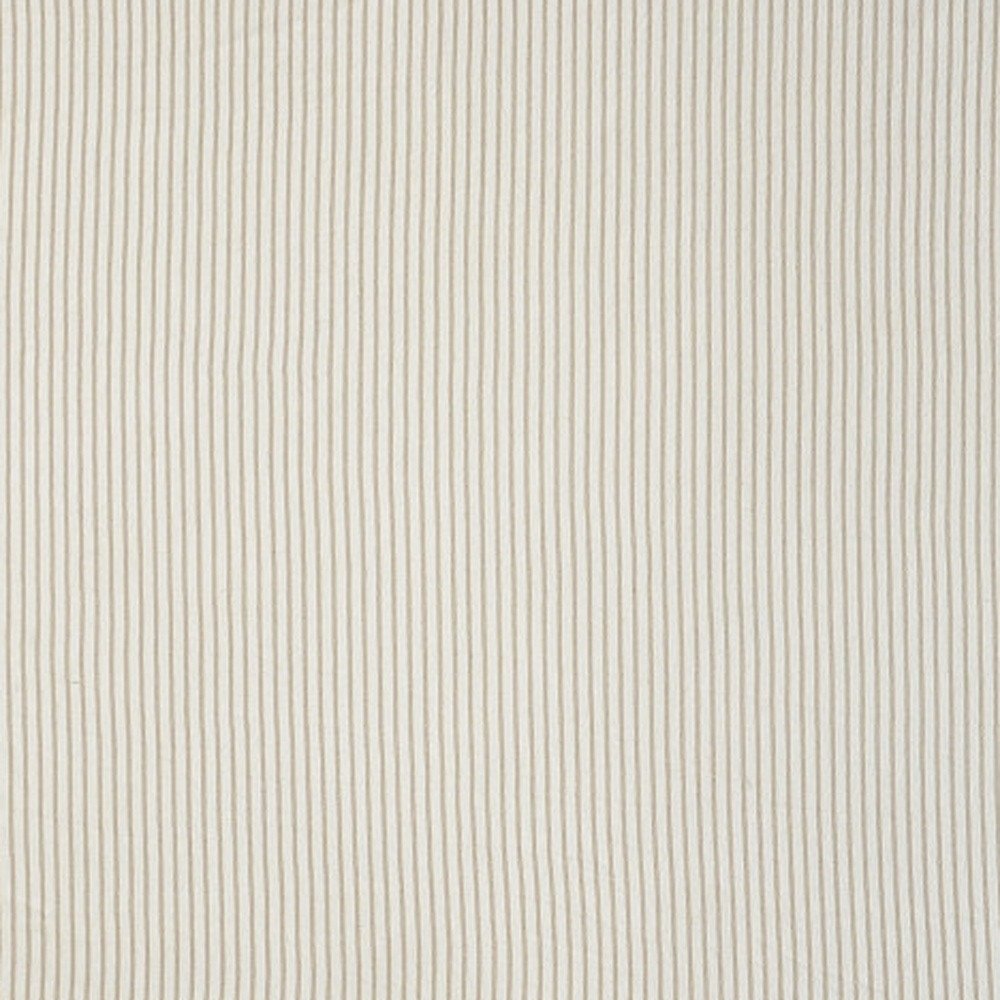 50" X 60" Brown and White Woven Cotton Striped Throw Blanket with Tassels