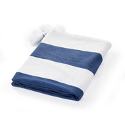 Navy Blue/White