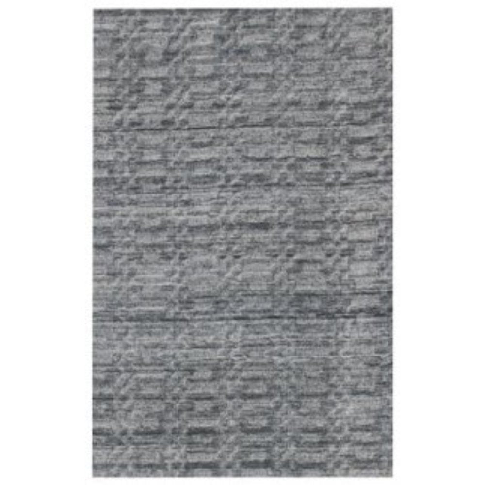 5' X 8' Gray Hand Loomed Area Rug