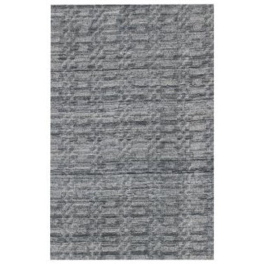 5' X 8' Gray Hand Loomed Area Rug