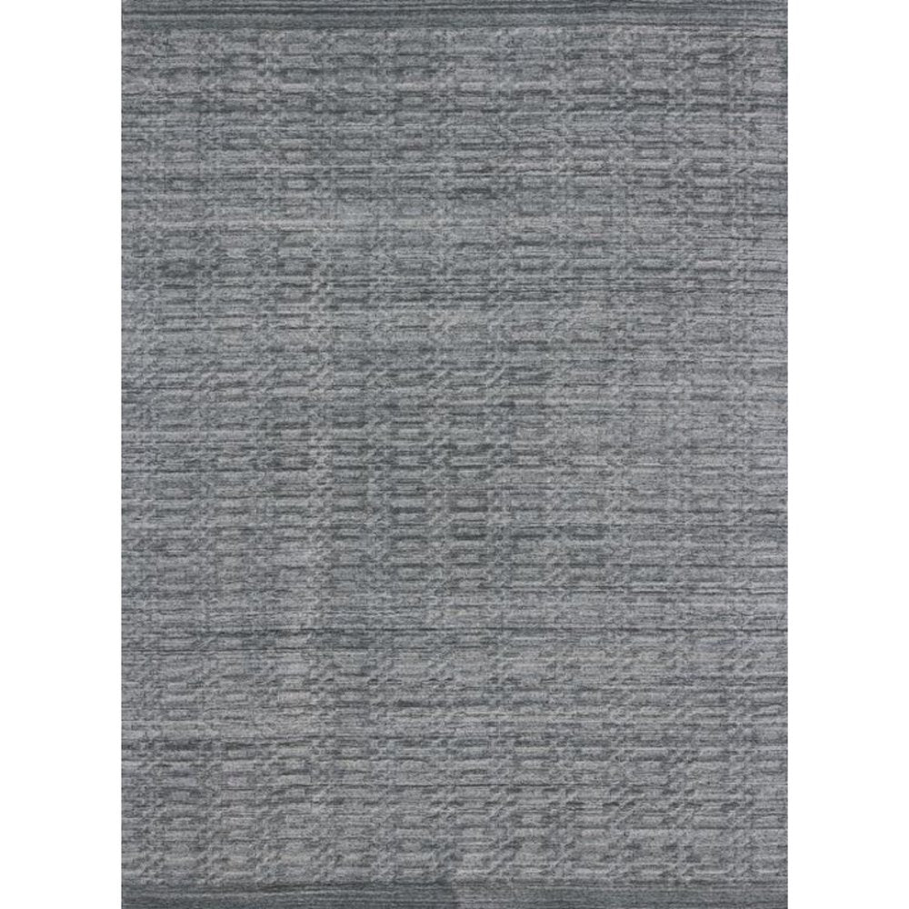 5' X 8' Gray Hand Loomed Area Rug