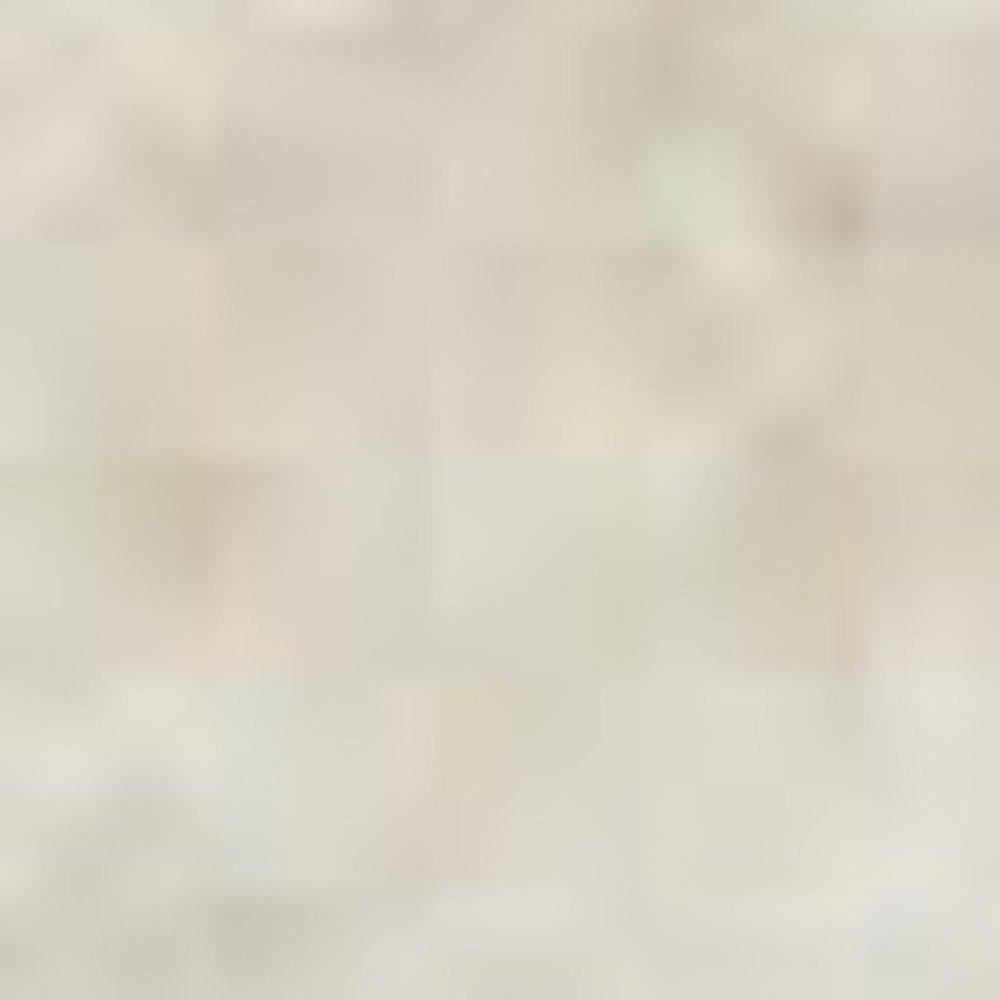 7' Aqua Floral Power Loom Runner Rug