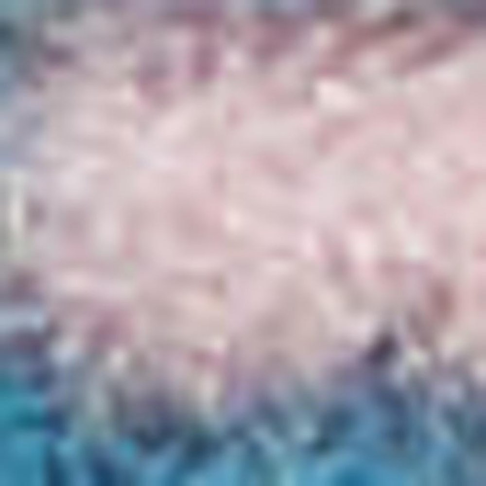 4' X 6' Blue Damask Power Loom Area Rug