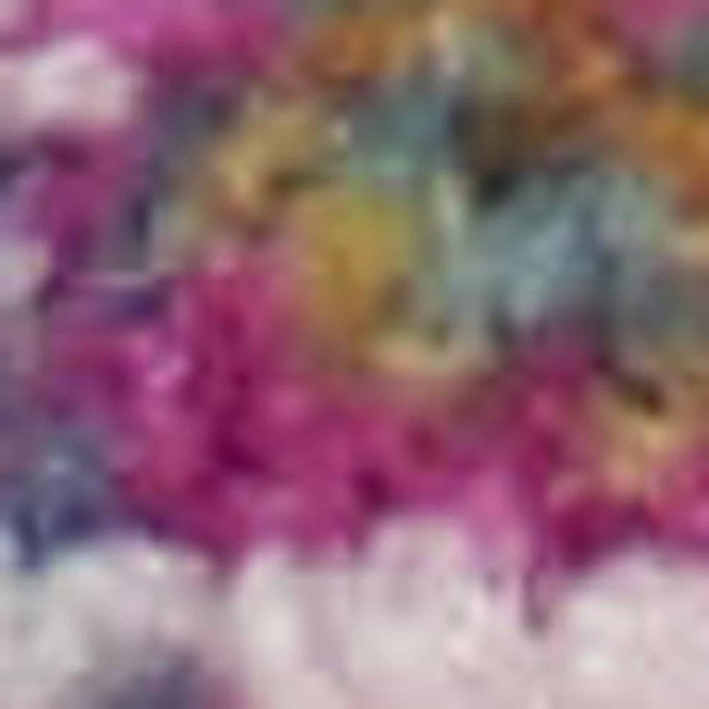 9' X 12' Blue Floral Power Loom Area Rug