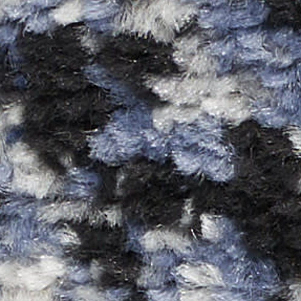 2' X 3' Light Blue Abstract Power Loom Distressed Area Rug