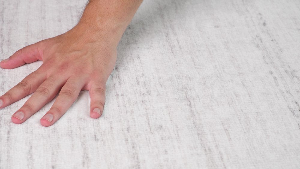 4' X 6' Beige Abstract Area Rug