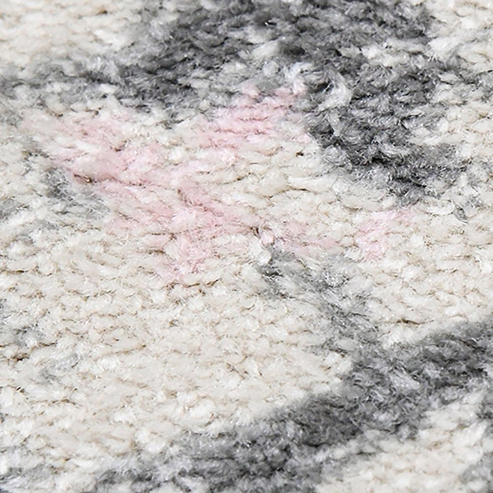 2' X 3' Gray And Dark Gray Area Rug