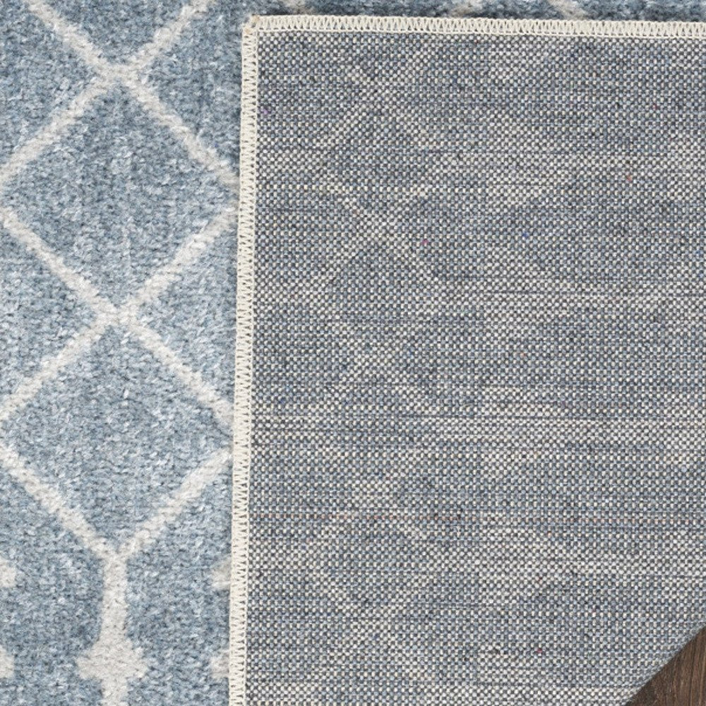 12' Blue Moroccan Runner Rug