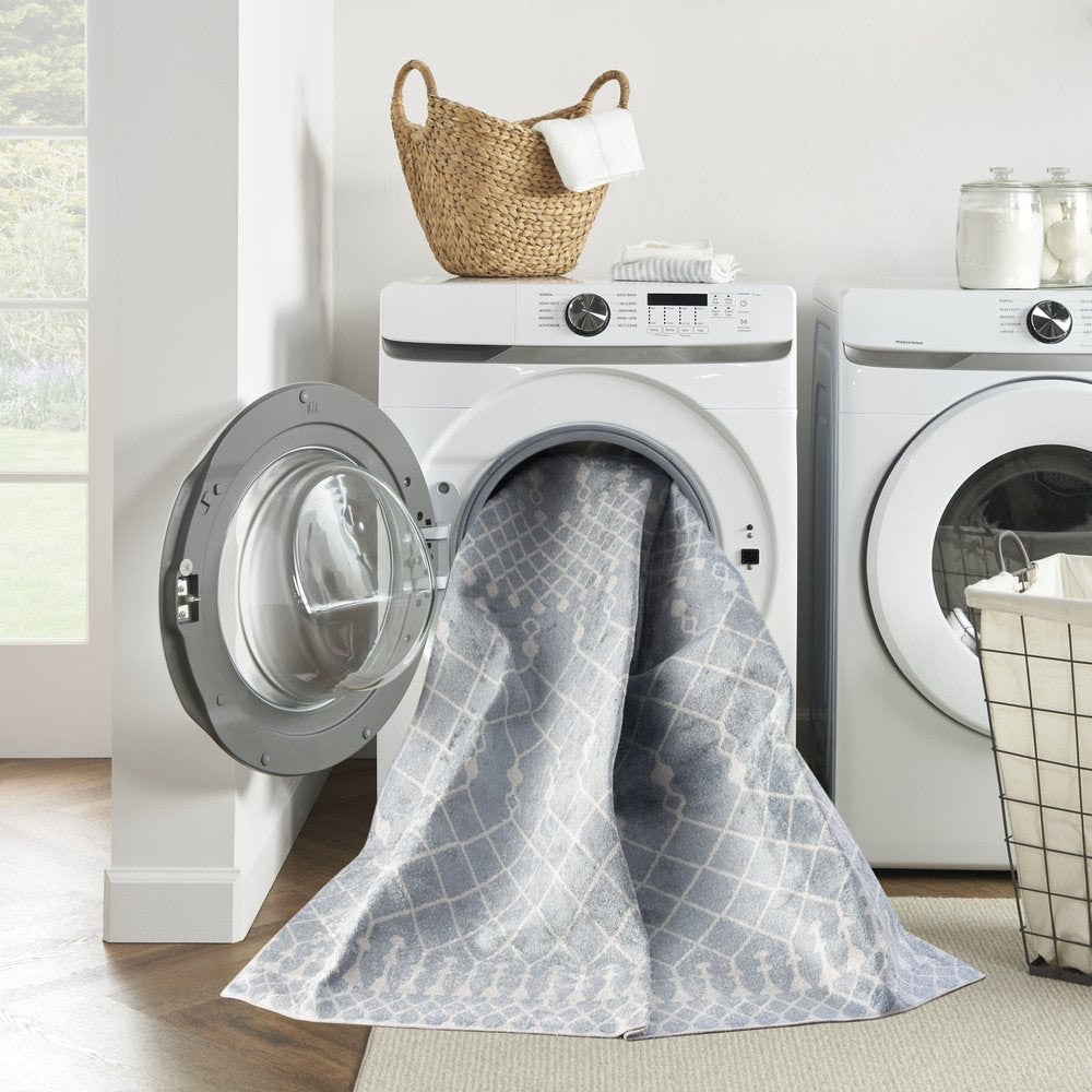 12' Blue Moroccan Runner Rug