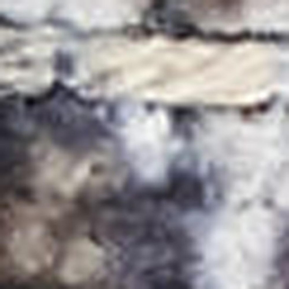 10' Green and Ivory Floral Power Loom Distressed Washable Runner Rug