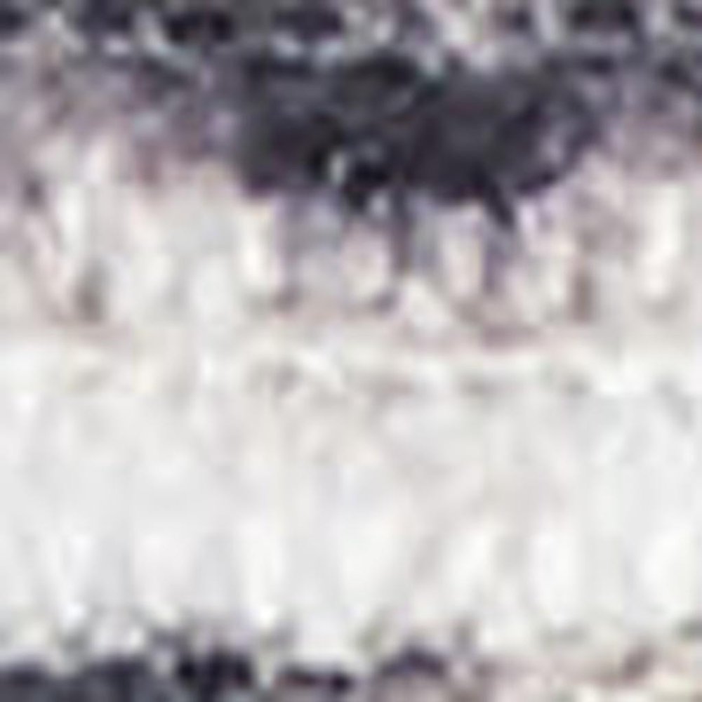 6' X 9' Gray and Ivory Abstract Power Loom Washable Non Skid Area Rug