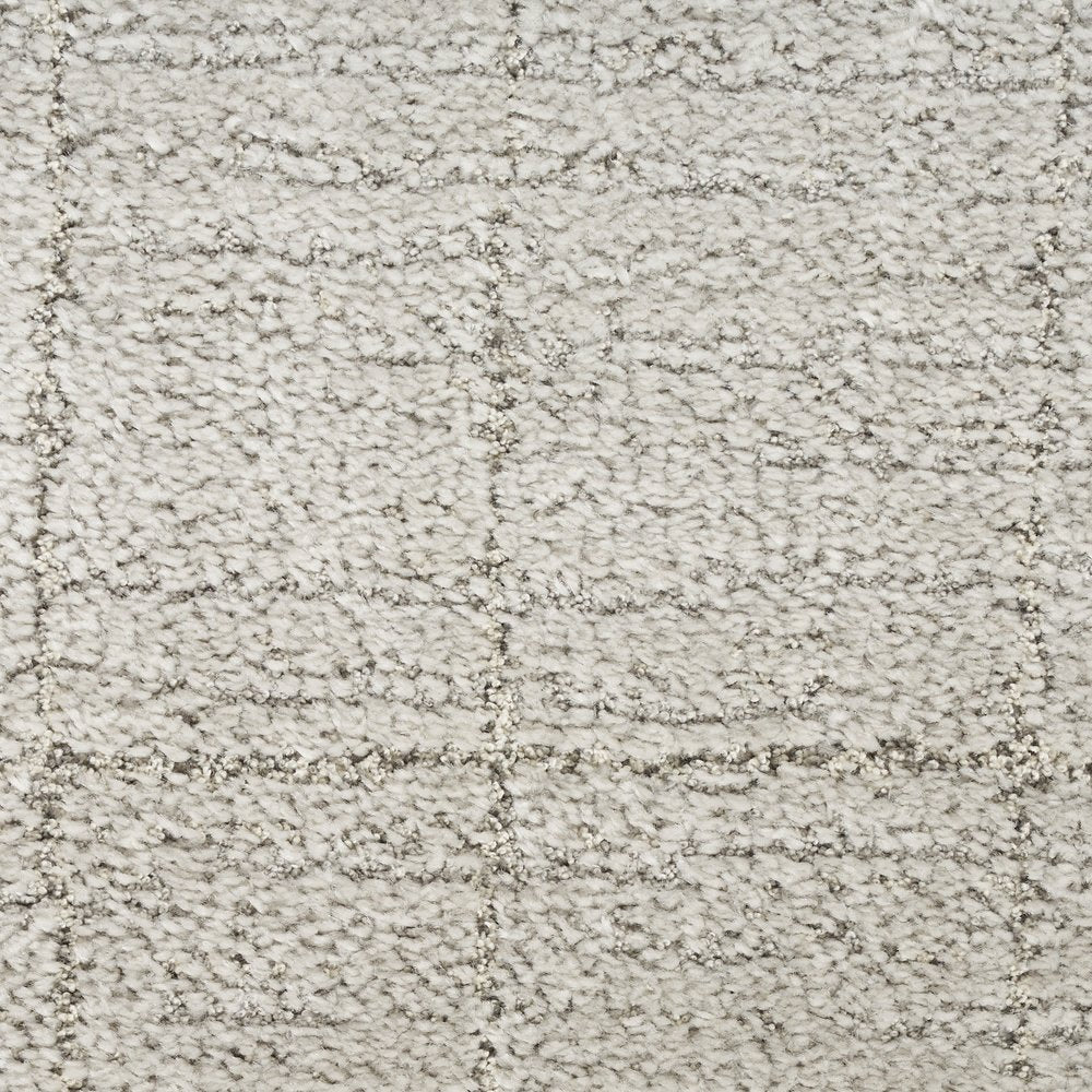 4' X 6' Beige and Gray Abstract Power Loom Area Rug