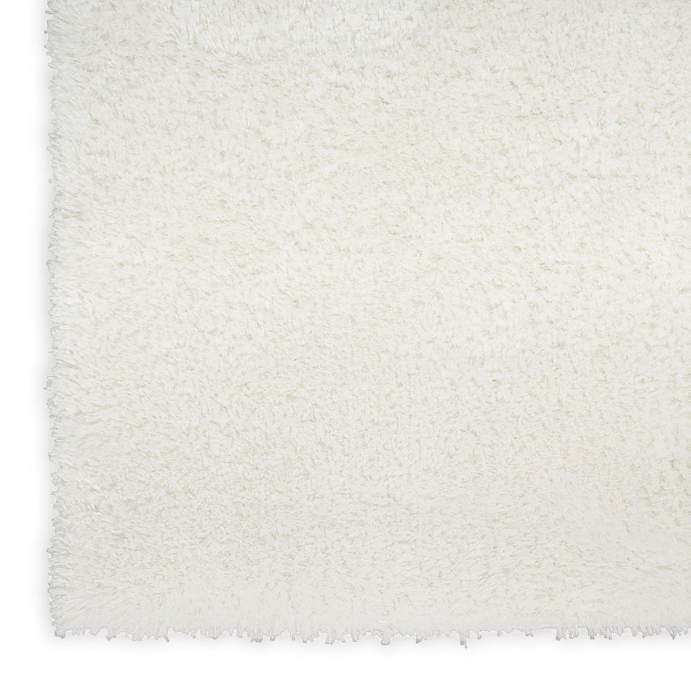 5' X 7' Ivory Shag Area Rug