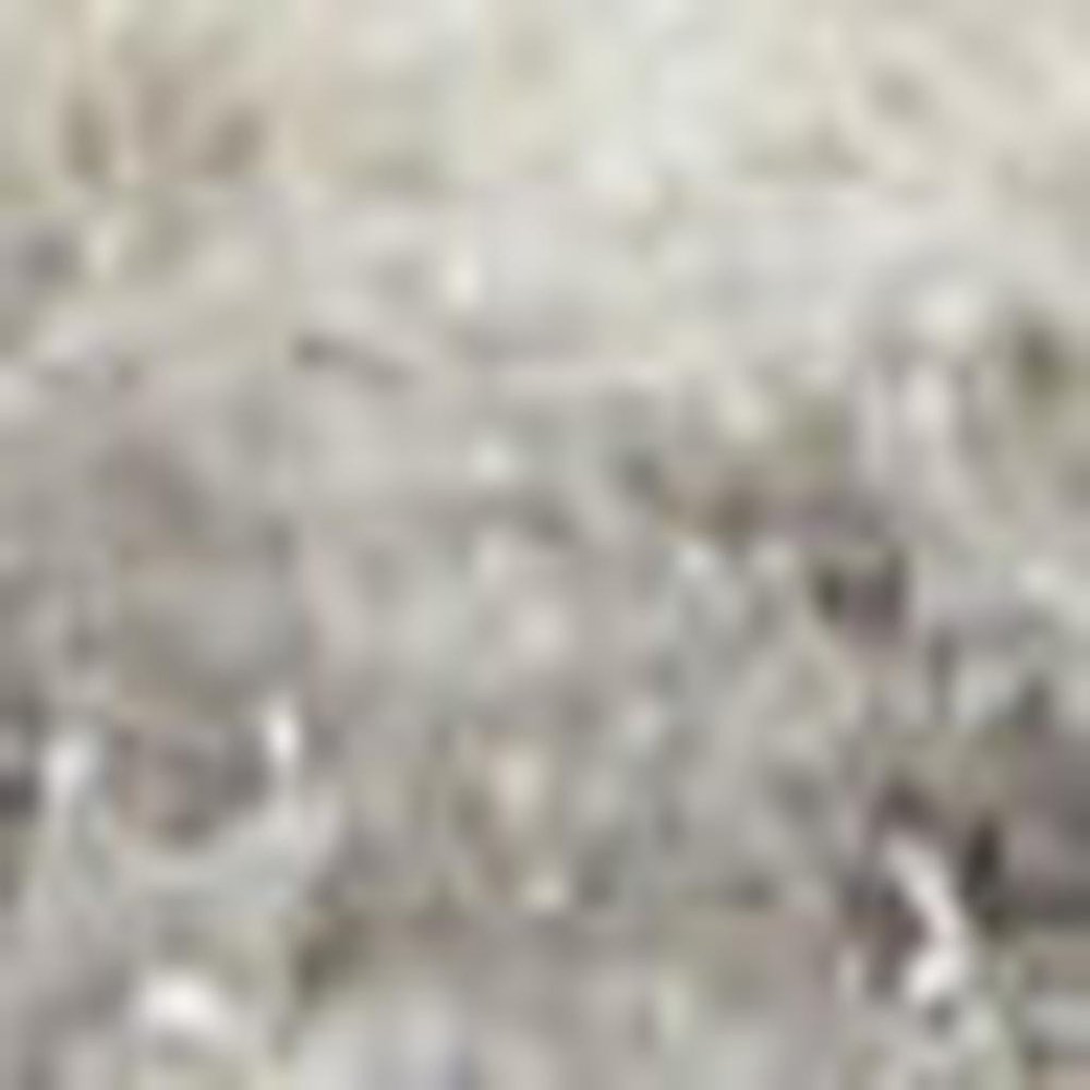 8' Gray And Ivory Striped Distressed Runner Rug