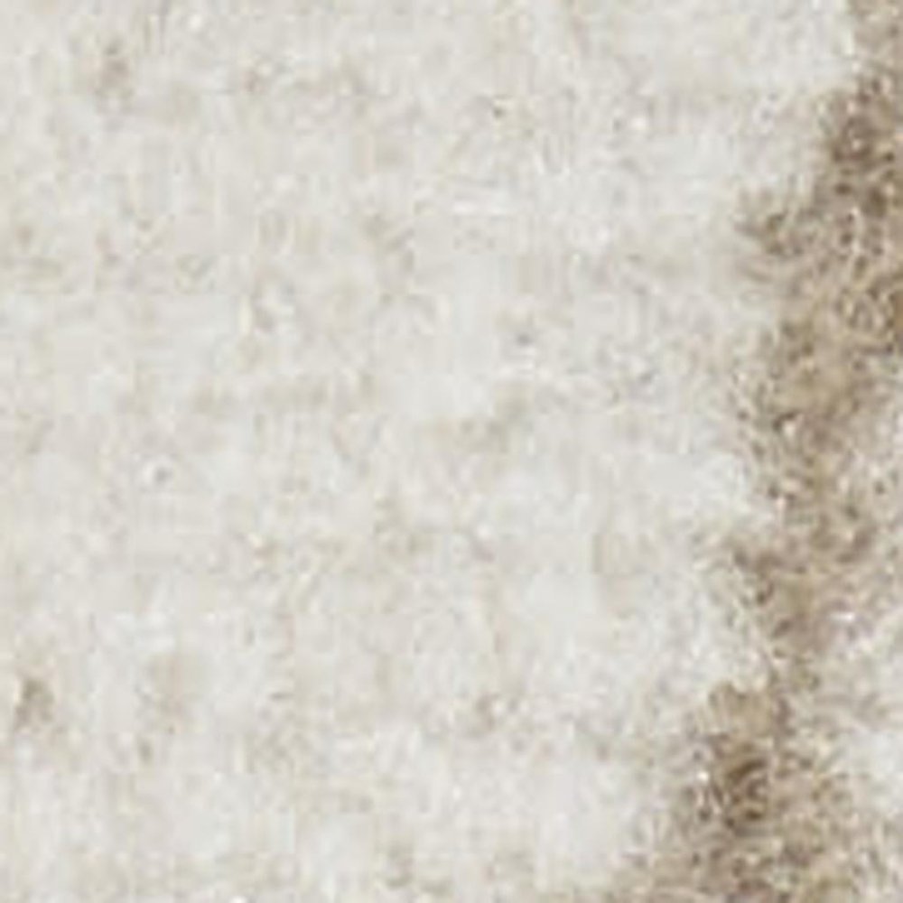 8' Beige And Ivory Floral Runner Rug