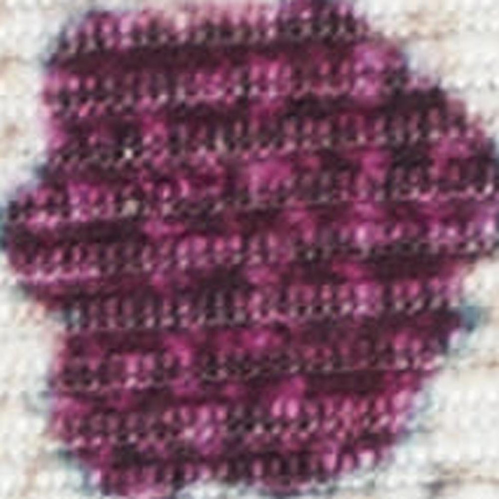 4' X 6' Blue and Pink Floral Power Loom Non Skid Area Rug