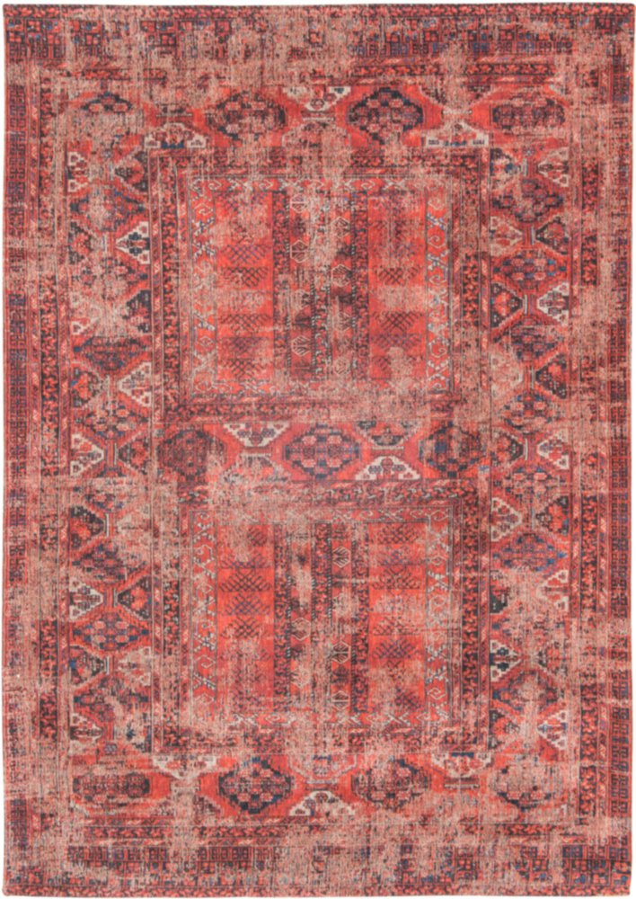 7' X 9' Red Oriental Non Skid Area Rug