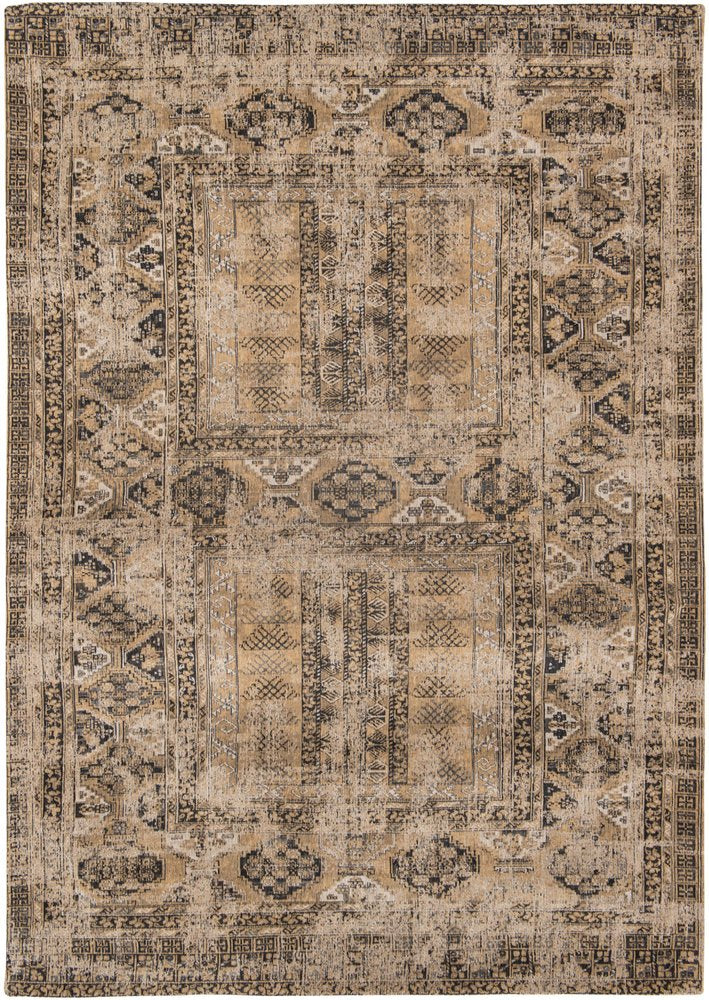 8' X 11' Brown Oriental Non Skid Area Rug