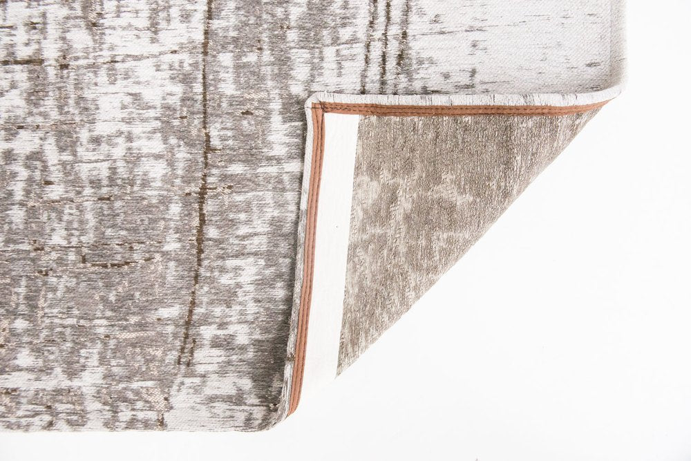 6' X 8' Gray and Beige Abstract Non Skid Area Rug