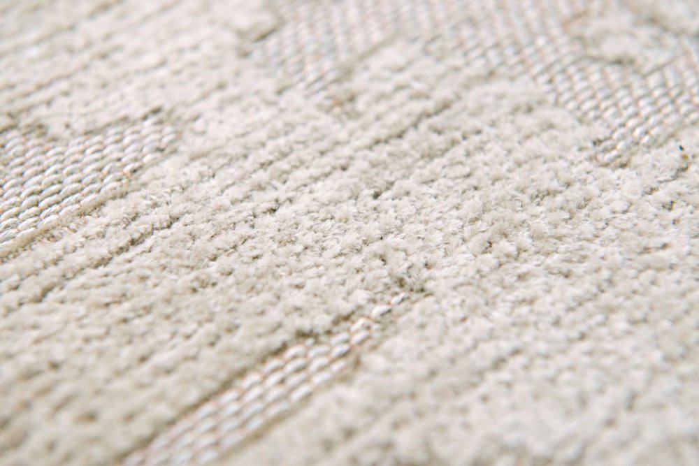 9' X 13' Gray and Beige Abstract Non Skid Area Rug